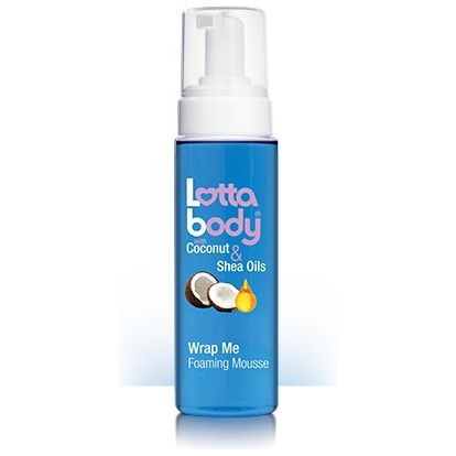 Lotta Body with Coconut & Shea Oils Wrap Me Foaming Mousse 7oz - Beauty Exchange Beauty Supply