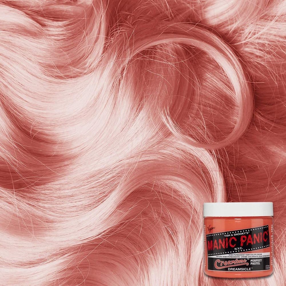 Manic Panic Creamtone Semi Permanent Hair Dye - Dreamsicle 4oz - Beauty Exchange Beauty Supply