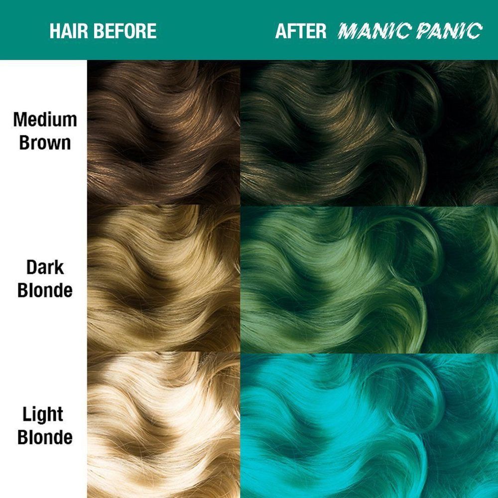 Manic Panic Creamtone Semi Permanent Hair Dye - Mermaid 4oz - Beauty Exchange Beauty Supply