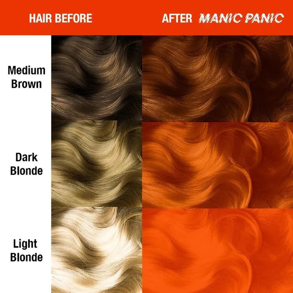 Manic Panic Creamtone Semi Permanent Hair Dye - Psychedelic Sunset 4oz - Beauty Exchange Beauty Supply