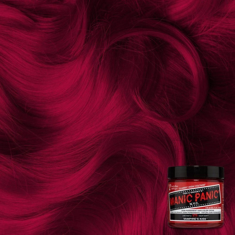 Manic Panic Creamtone Semi Permanent Hair Dye - Vampire's Kiss 4oz - Beauty Exchange Beauty Supply