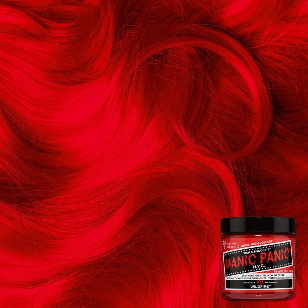 Manic Panic Creamtone Semi Permanent Hair Dye - Wildfire 4oz - Beauty Exchange Beauty Supply