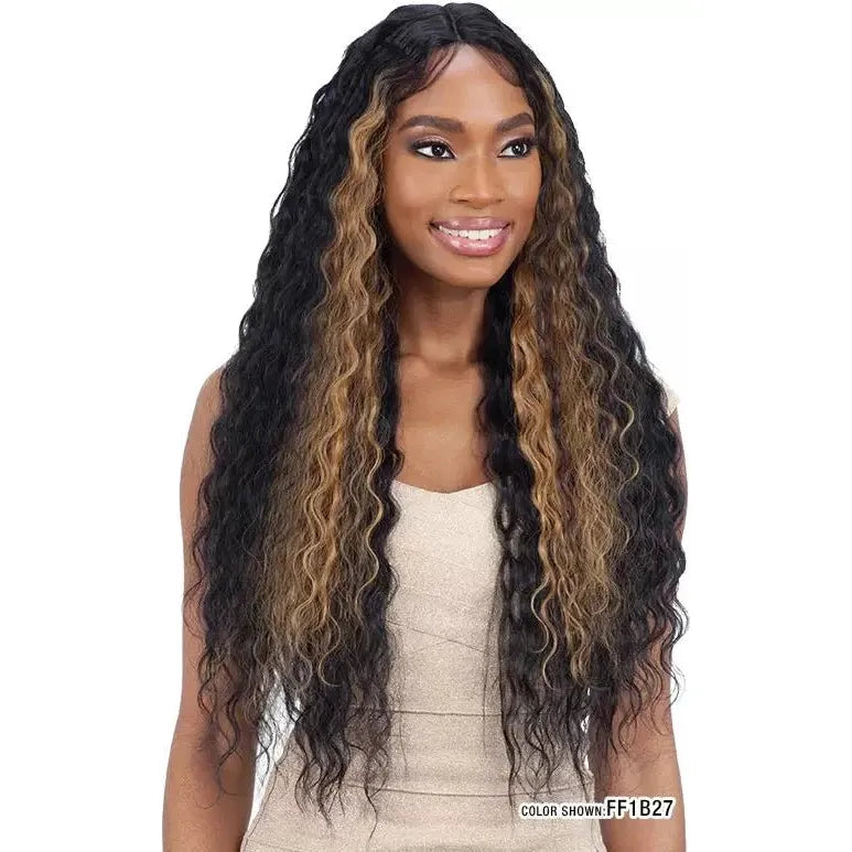 Mayde Beauty Axis Synthetic Lace Front Wig - Sleek Crimp - Beauty Exchange Beauty Supply