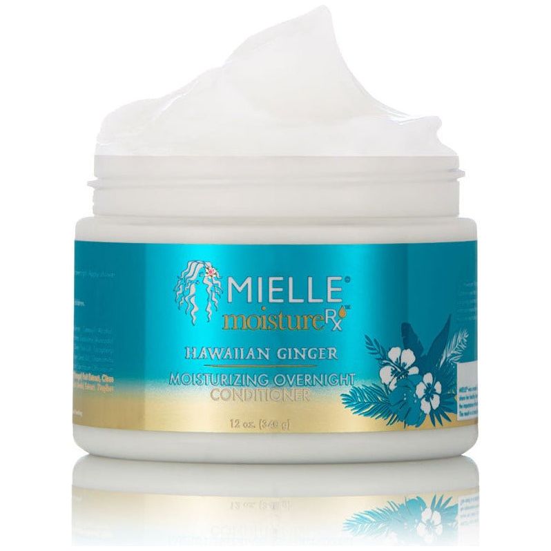 Mielle MoistureRX Hawaiian Ginger Moisturizing Overnight Conditioner 12oz - Beauty Exchange Beauty Supply