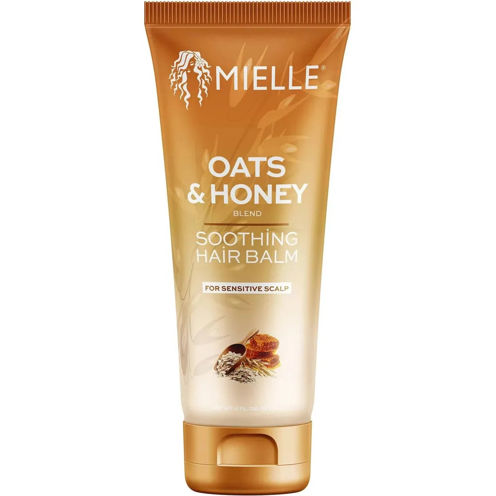 Mielle Oats & Honey Soothing Hair Balm 6oz - Beauty Exchange Beauty Supply