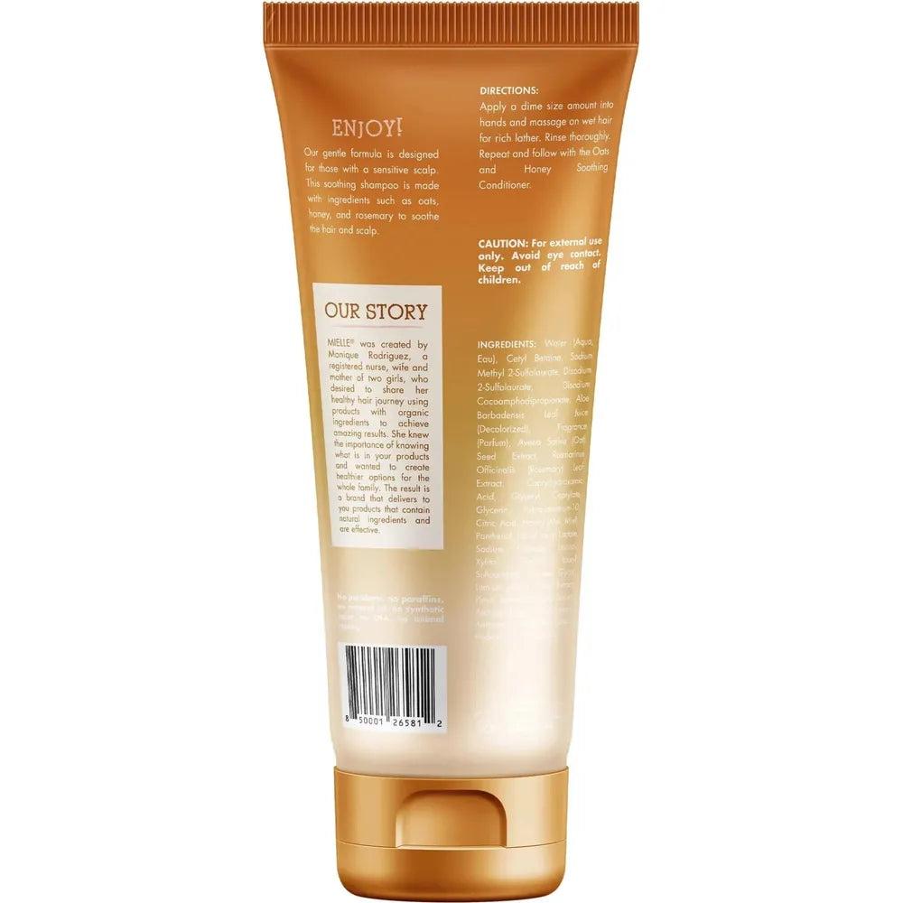 Mielle Oats & Honey Soothing Shampoo 8.5oz - Beauty Exchange Beauty Supply