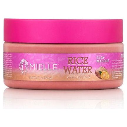 Mielle Rice Water Collection Clay Masque 8oz - Beauty Exchange Beauty Supply