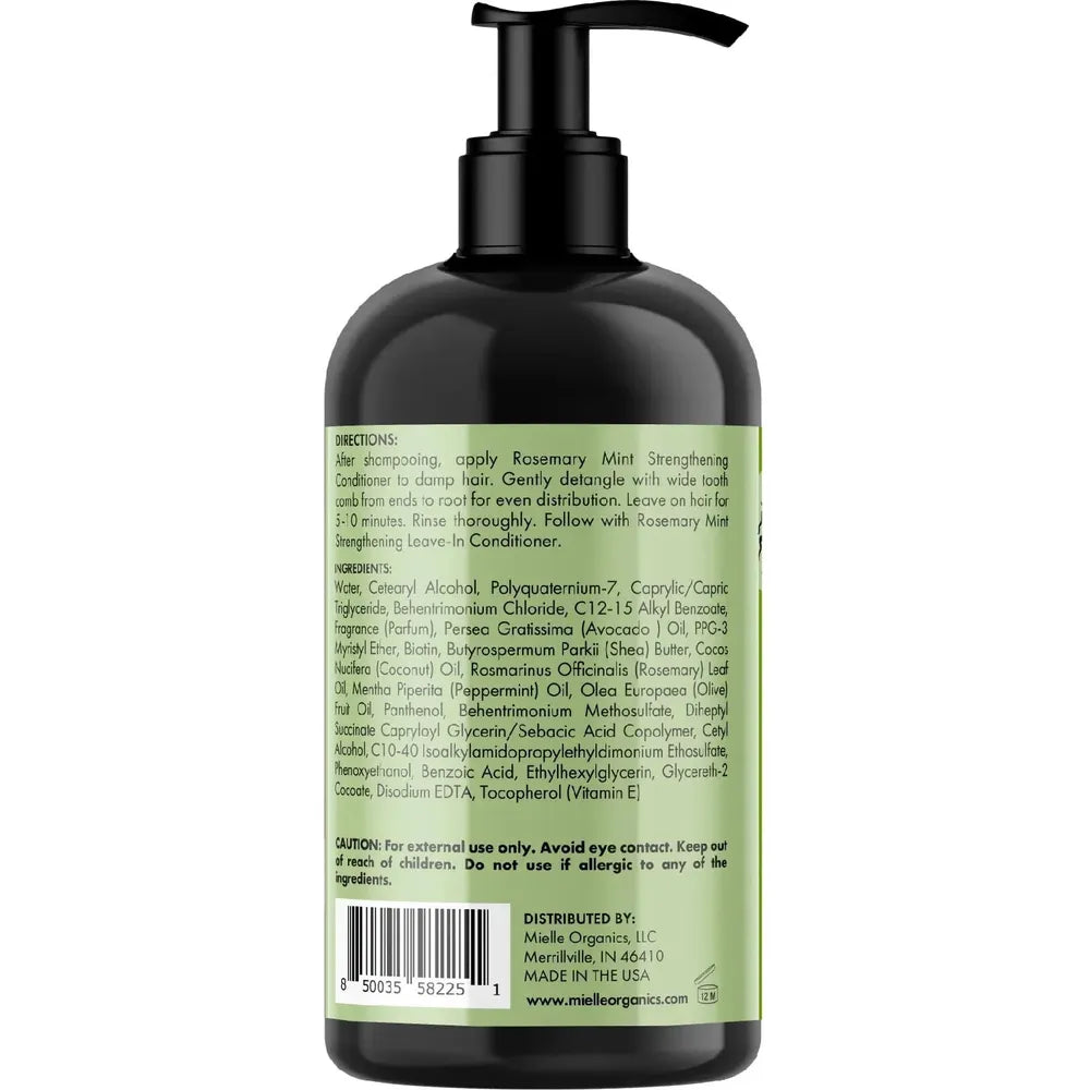 Mielle Rosemary Mint Blend Strengthening Conditioner 12oz - Beauty Exchange Beauty Supply