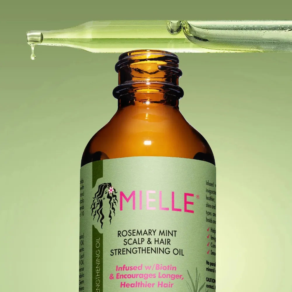 Mielle Rosemary Mint Scalp & Hair Strengthening Oil 2oz - Beauty Exchange Beauty Supply