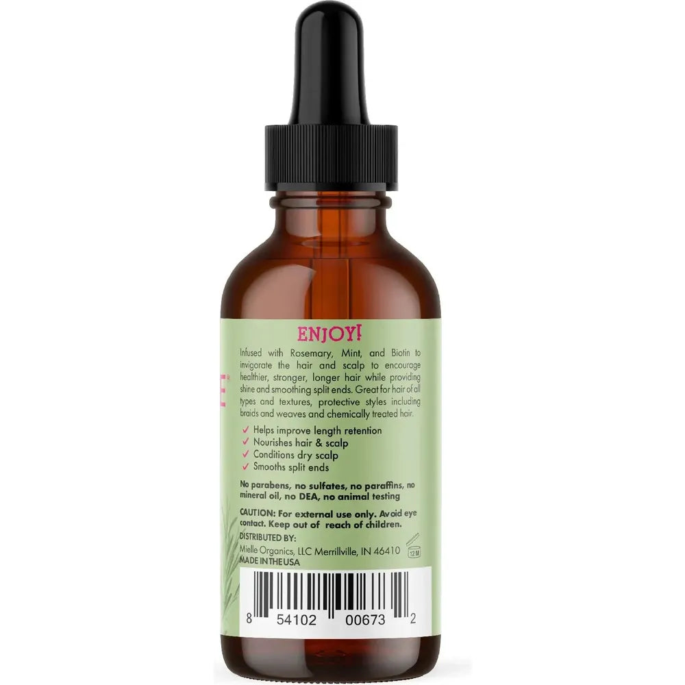 Mielle Rosemary Mint Scalp & Hair Strengthening Oil 2oz - Beauty Exchange Beauty Supply