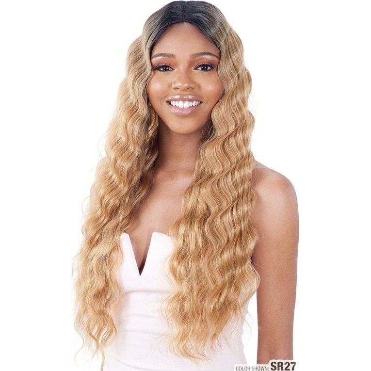 Model Model 5" Lace to Lace Synthetic Lace Front Wig - Triple Barrel Curl 020 - Beauty Exchange Beauty Supply