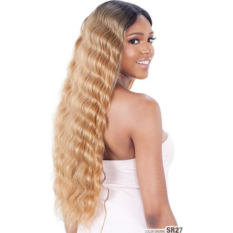 Model Model 5" Lace to Lace Synthetic Lace Front Wig - Triple Barrel Curl 020 - Beauty Exchange Beauty Supply