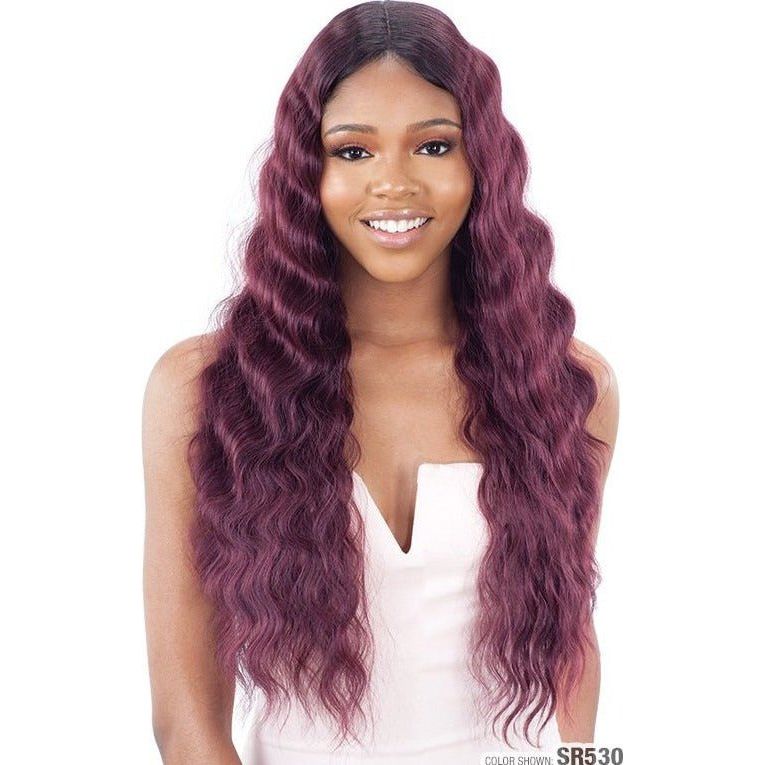 Model Model 5" Lace to Lace Synthetic Lace Front Wig - Triple Barrel Curl 020 - Beauty Exchange Beauty Supply