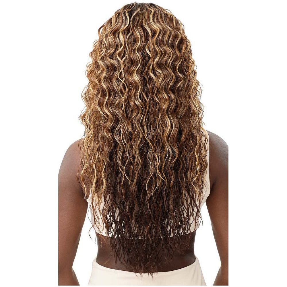 Outre 100% Human Hair Blend 13x6 360 Frontal HD Lace Wig - Andreina 24" - Beauty Exchange Beauty Supply