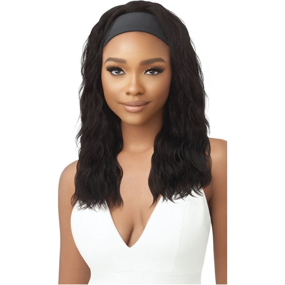 Outre 100% Human Hair Headband Wig - Wet & Wavy Loose Body 20" - Beauty Exchange Beauty Supply