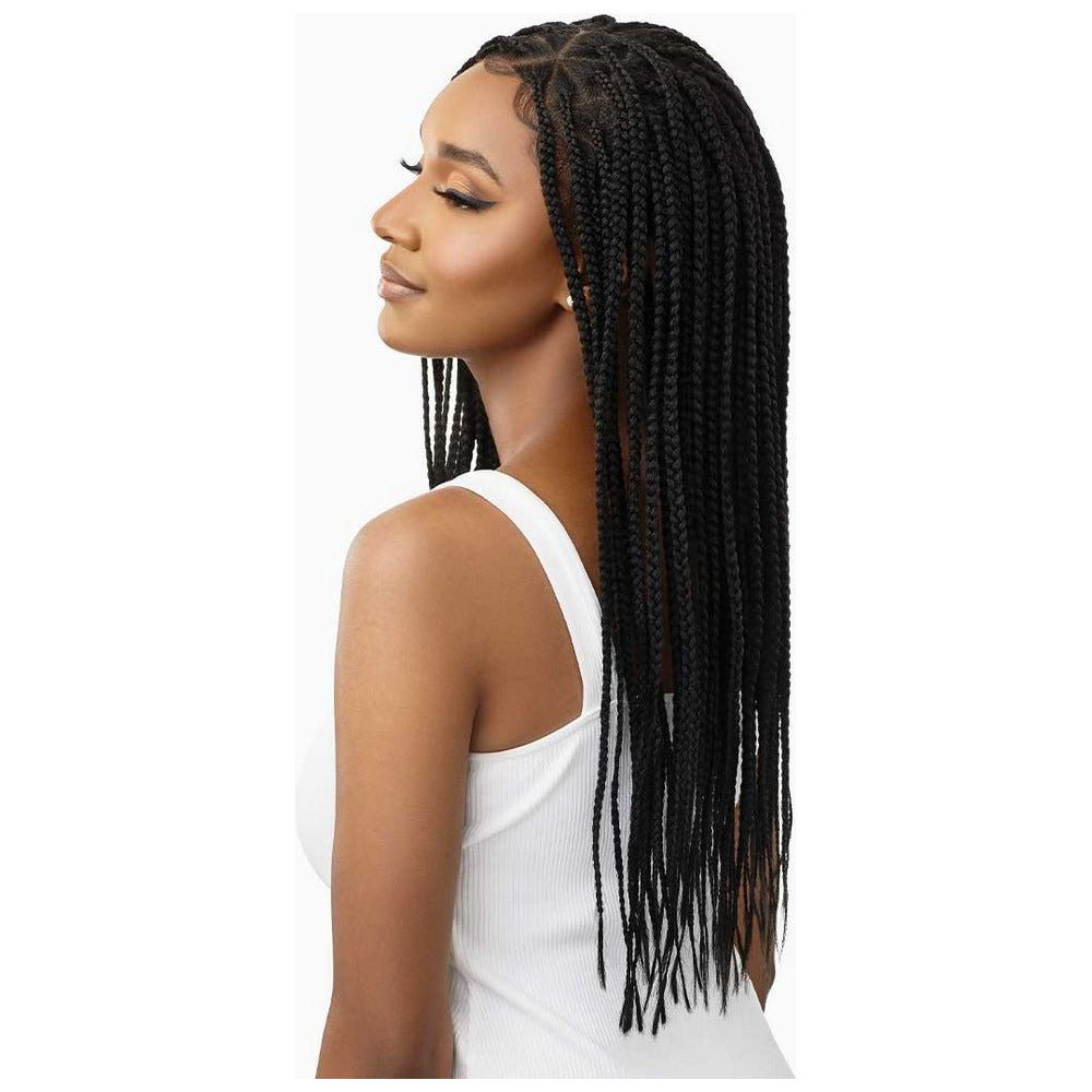 Outre 13x4 Lace Frontal Synthetic Wig - Knotless Triangle Part Braids 26" - Beauty Exchange Beauty Supply