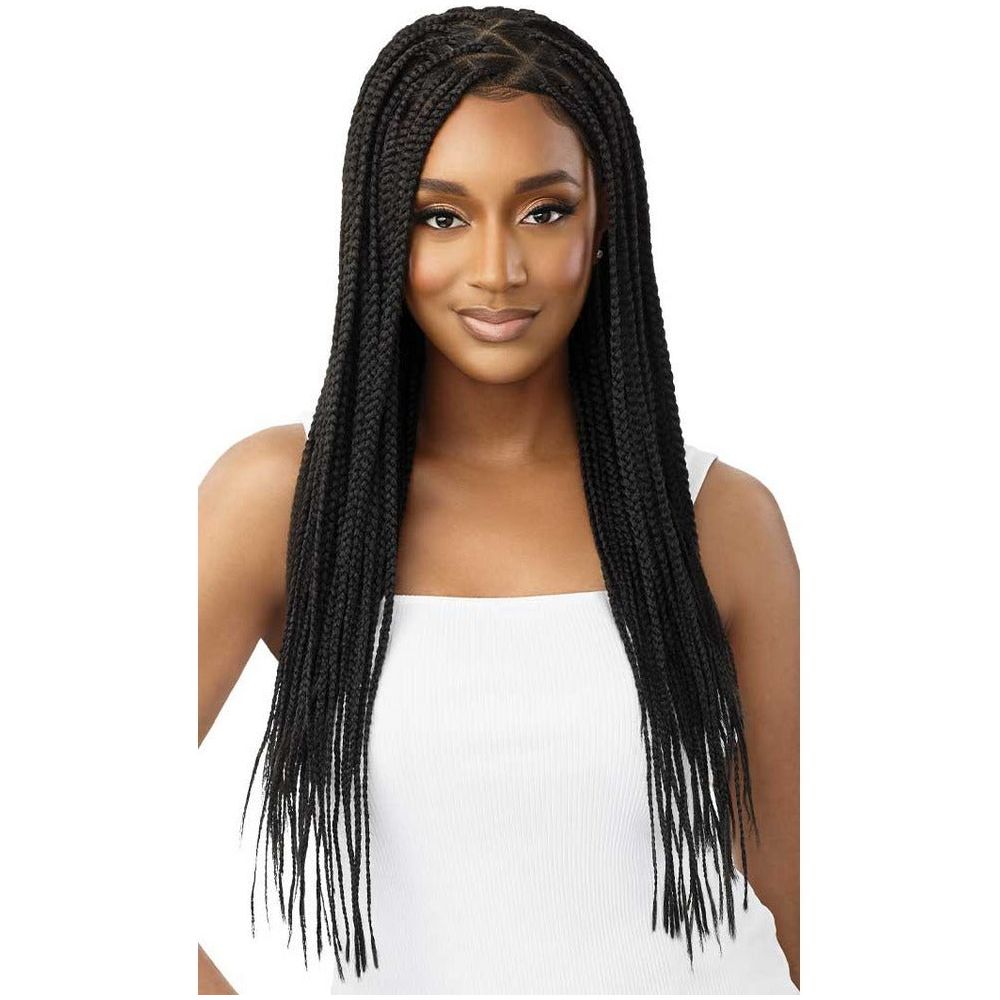 Outre 13x4 Lace Frontal Synthetic Wig - Knotless Triangle Part Braids 26" - Beauty Exchange Beauty Supply