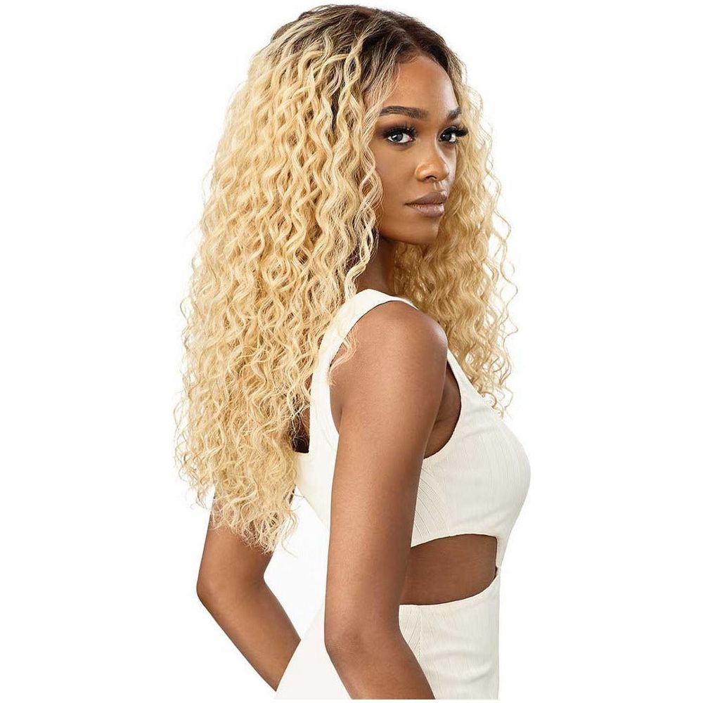 Outre 360 Frontal Lace Wig 13x6 Lace Frontal Human Blended Wig - Roshan - Beauty Exchange Beauty Supply