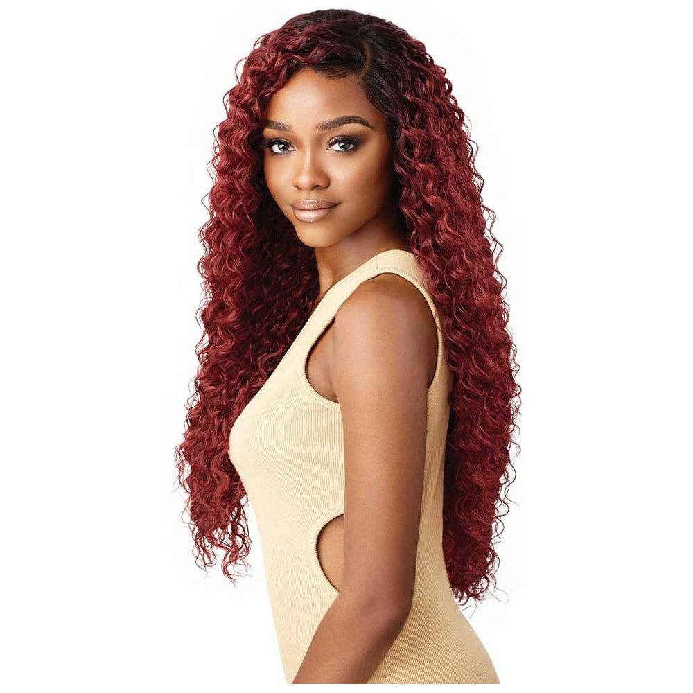 Outre 360 Frontal Lace Wig Human Blend Lace Front Wig - Kayreena - Beauty Exchange Beauty Supply