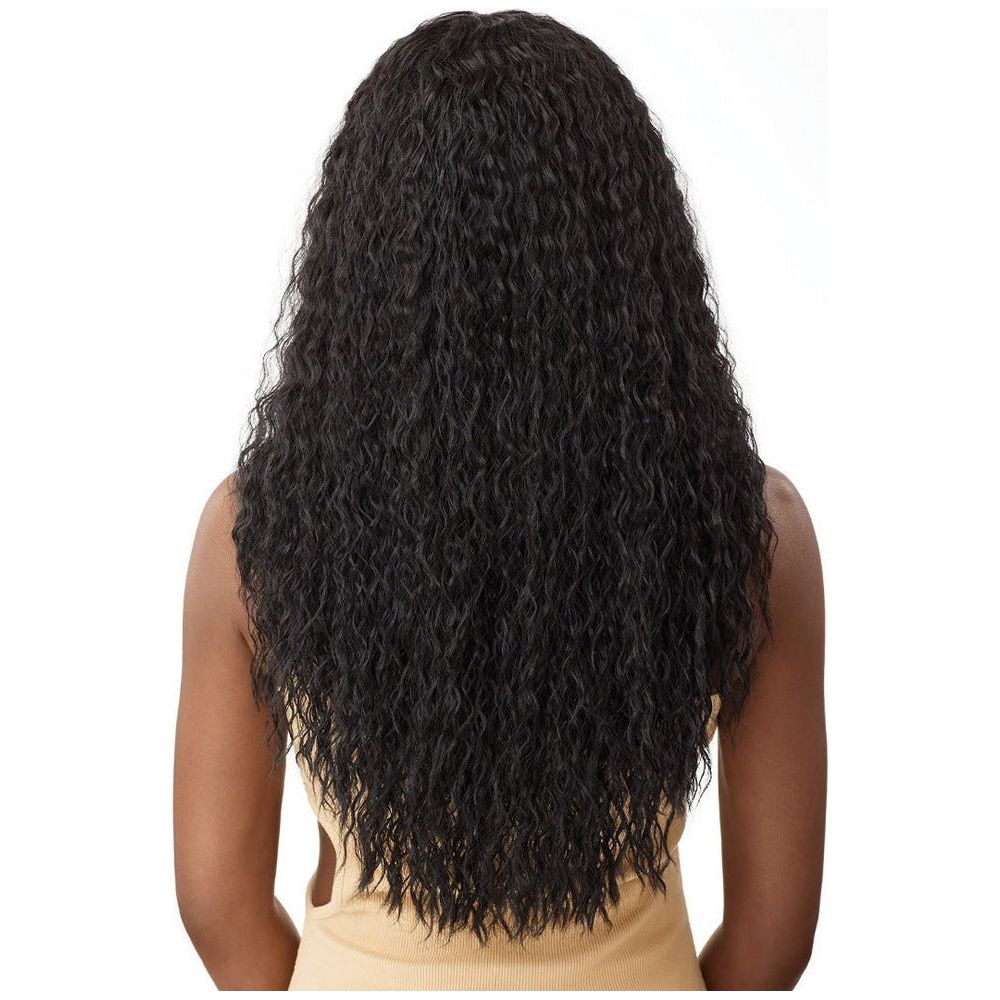 Outre 5x5 Lace Closure Wig 100% Human Hair Blend - PERUVIAN WATER WAVE 24" - Beauty Exchange Beauty Supply