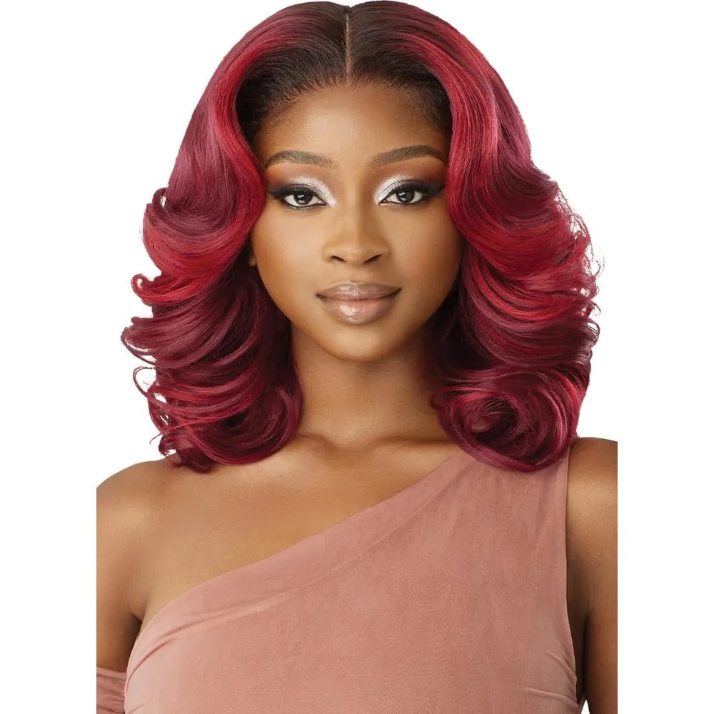 Outre 5x5 Lace Closure Wig Human Hair Blended Lace Closure Wig - BODY WAVE 16" - Beauty Exchange Beauty Supply