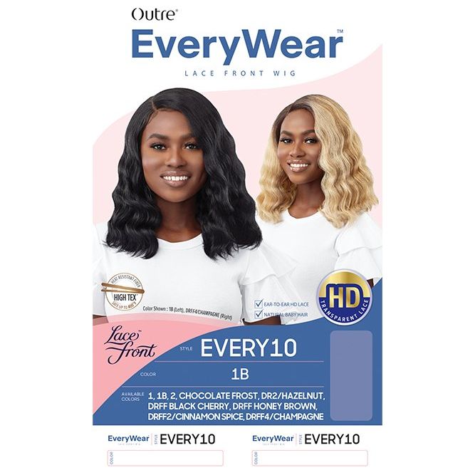 Outre EveryWear Synthetic HD Lace Front Wig - Every 10 - Beauty Exchange Beauty Supply