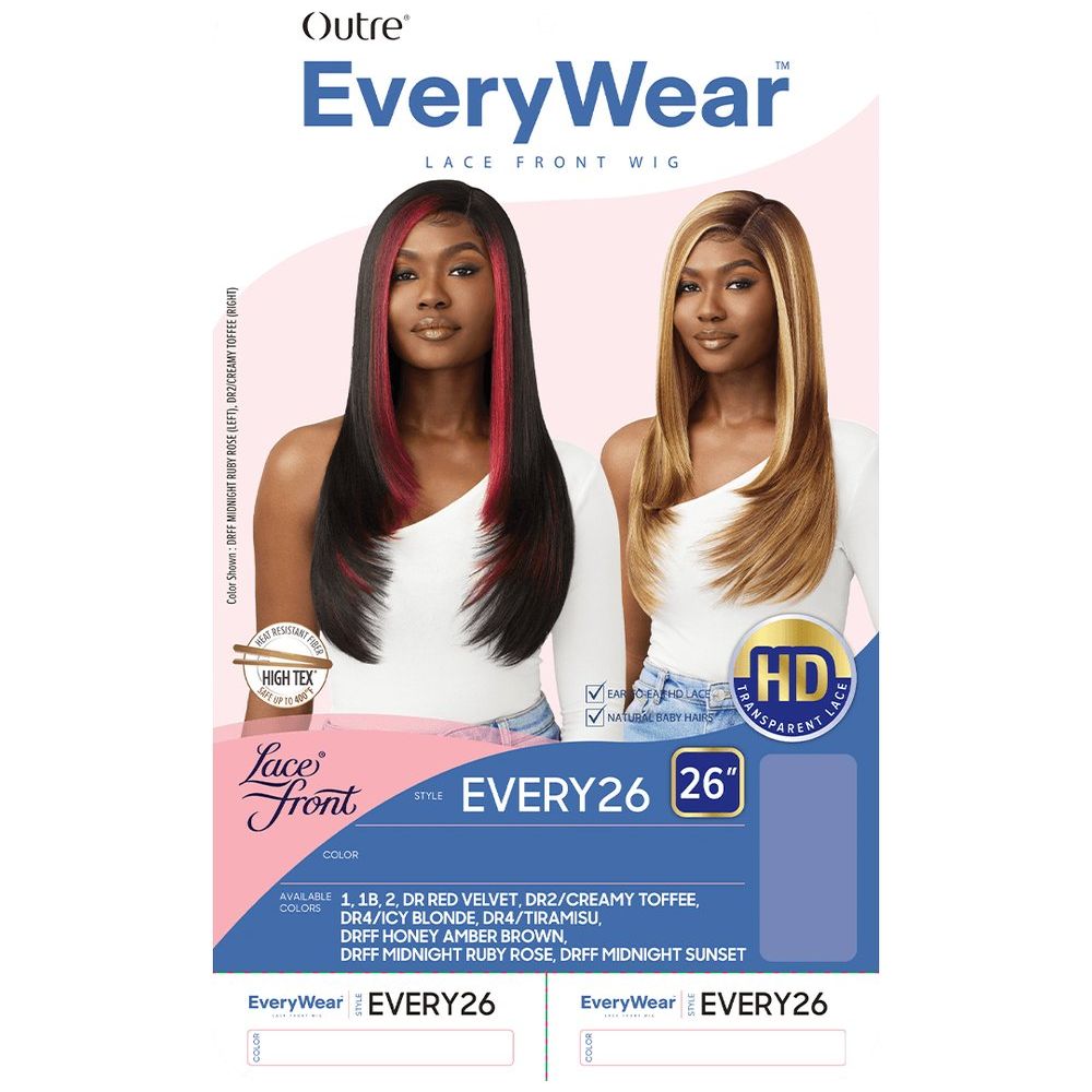 Outre EveryWear Synthetic HD Lace Front Wig - Every 26 - Beauty Exchange Beauty Supply