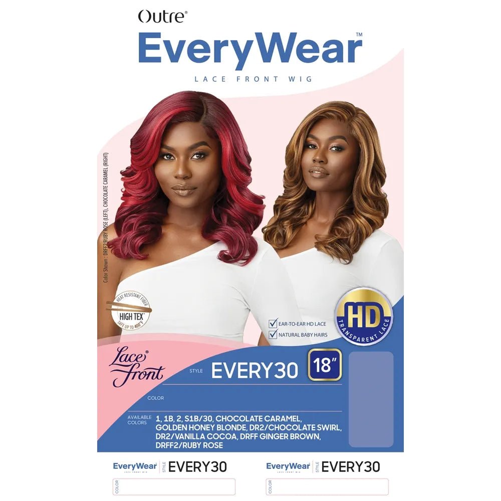 Outre EveryWear Synthetic HD Lace Front Wig - Every 30 - Beauty Exchange Beauty Supply