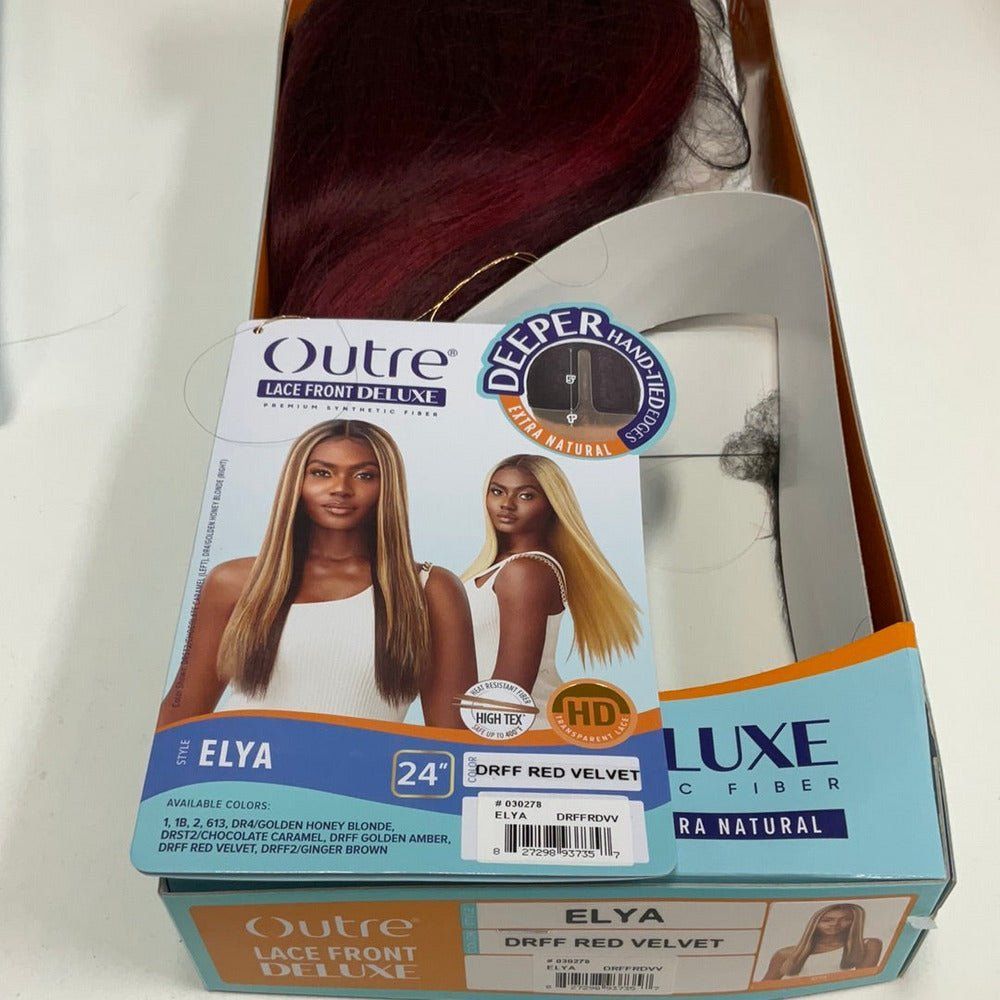 Outre Lace Front Deluxe HD Synthetic Lace Front Wig - Elya - Beauty Exchange Beauty Supply