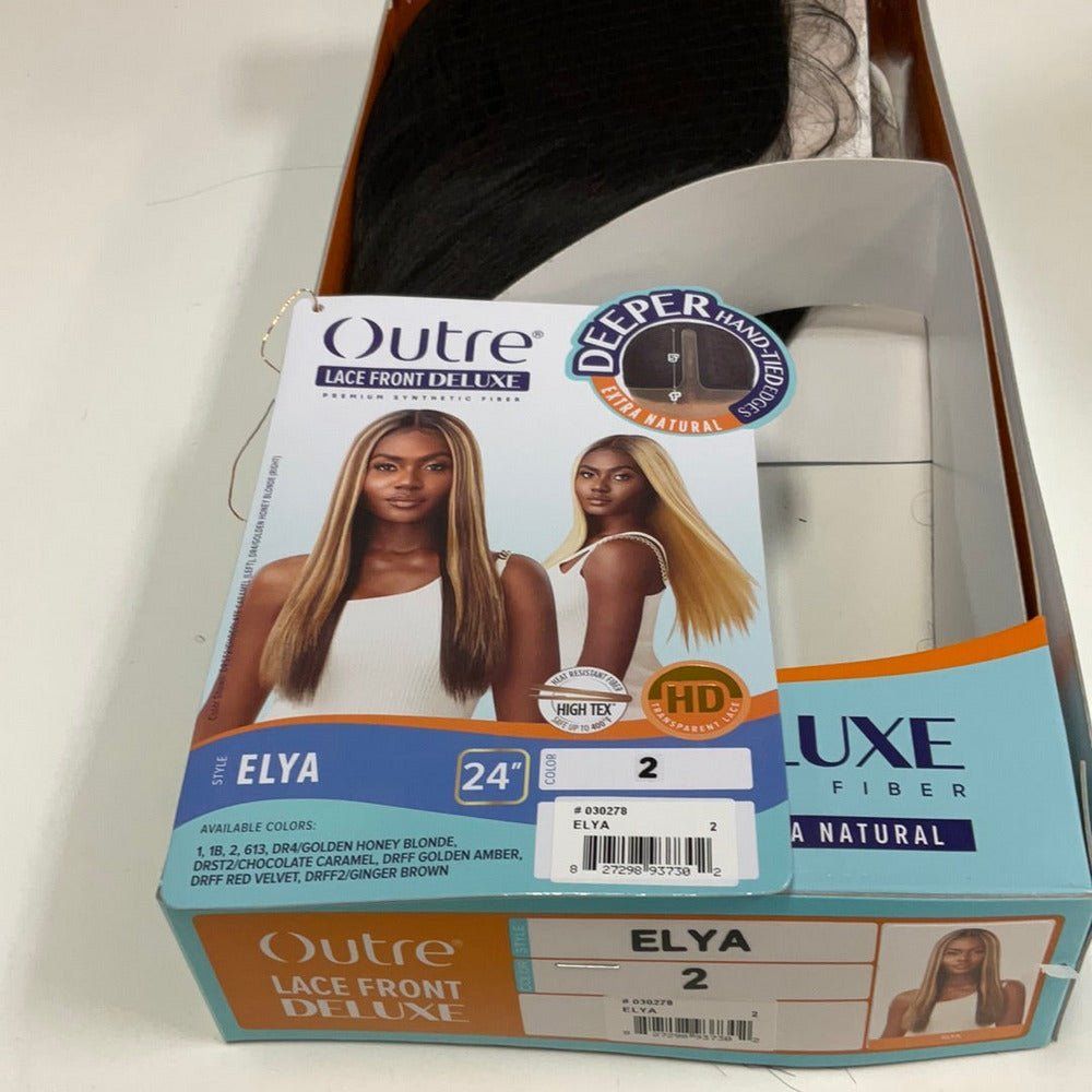 Outre Lace Front Deluxe HD Synthetic Lace Front Wig - Elya - Beauty Exchange Beauty Supply