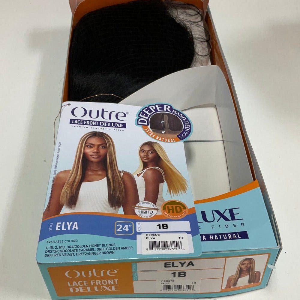 Outre Lace Front Deluxe HD Synthetic Lace Front Wig - Elya - Beauty Exchange Beauty Supply