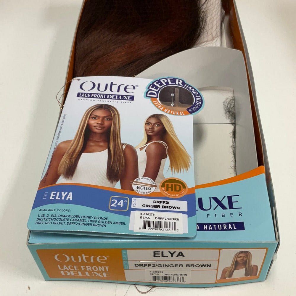 Outre Lace Front Deluxe HD Synthetic Lace Front Wig - Elya - Beauty Exchange Beauty Supply