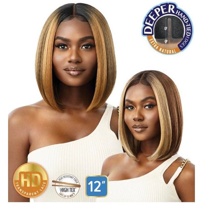 Outre Lace Front Deluxe Premium Synthetic HD Lace Front Wig - Collina 12" - Beauty Exchange Beauty Supply