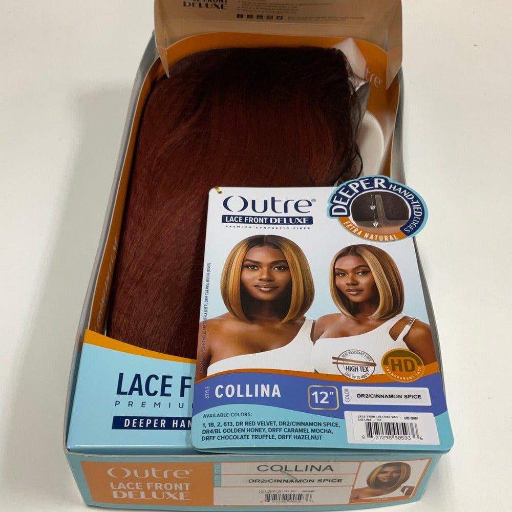 Outre Lace Front Deluxe Premium Synthetic HD Lace Front Wig - Collina 12" - Beauty Exchange Beauty Supply