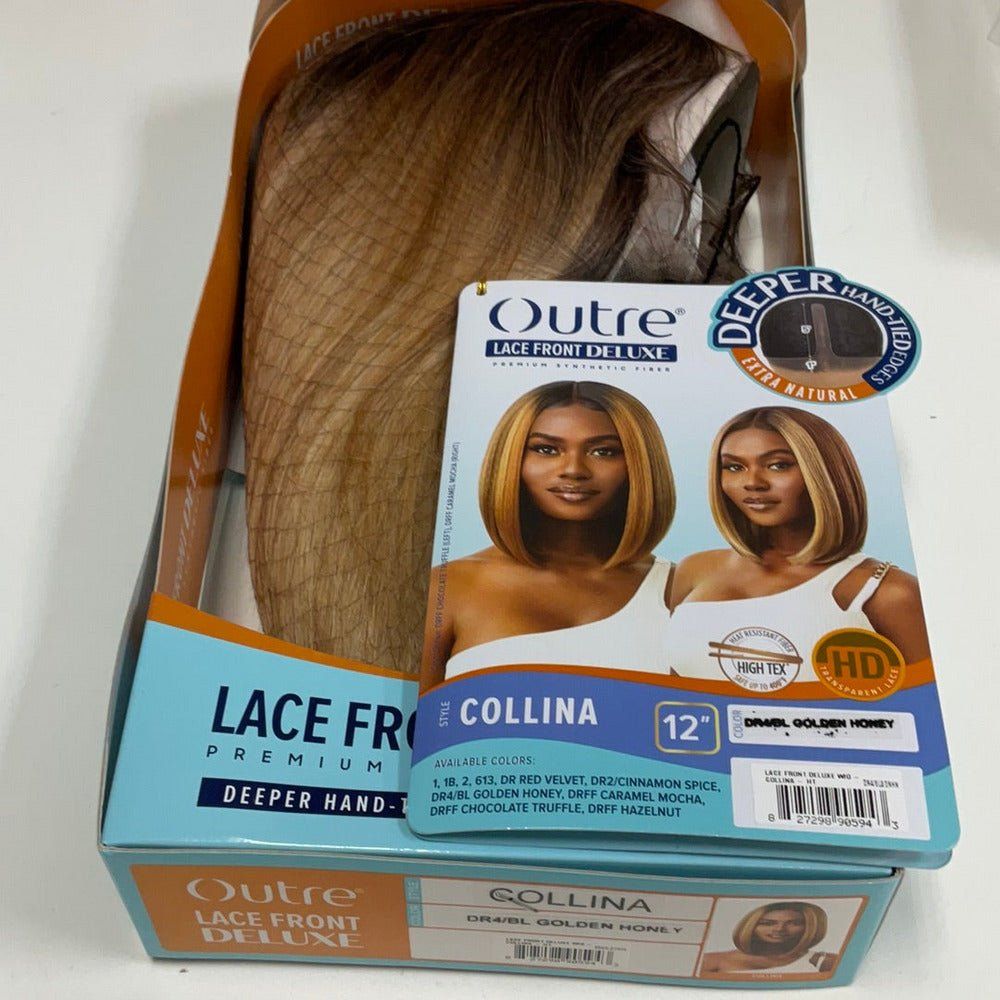 Outre Lace Front Deluxe Premium Synthetic HD Lace Front Wig - Collina 12" - Beauty Exchange Beauty Supply