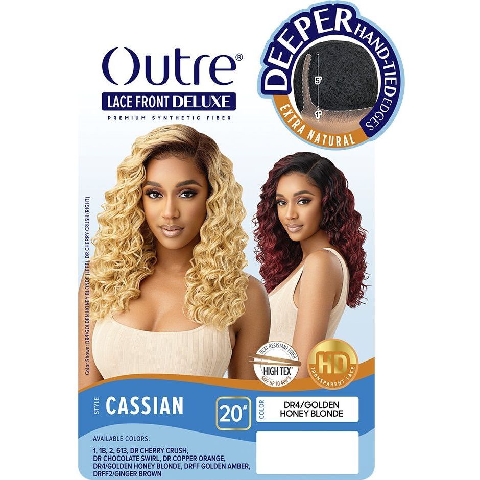 Outre Lace Front Deluxe Synthetic HD Lace Front Wig - Cassian - Beauty Exchange Beauty Supply