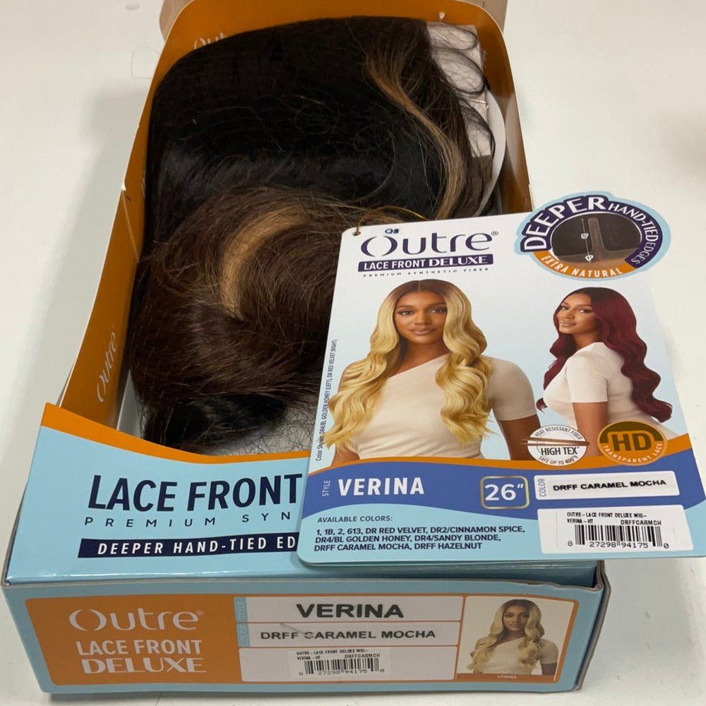 Outre Lace Front Deluxe Synthetic HD Lace Front Wig - Verina - Beauty Exchange Beauty Supply