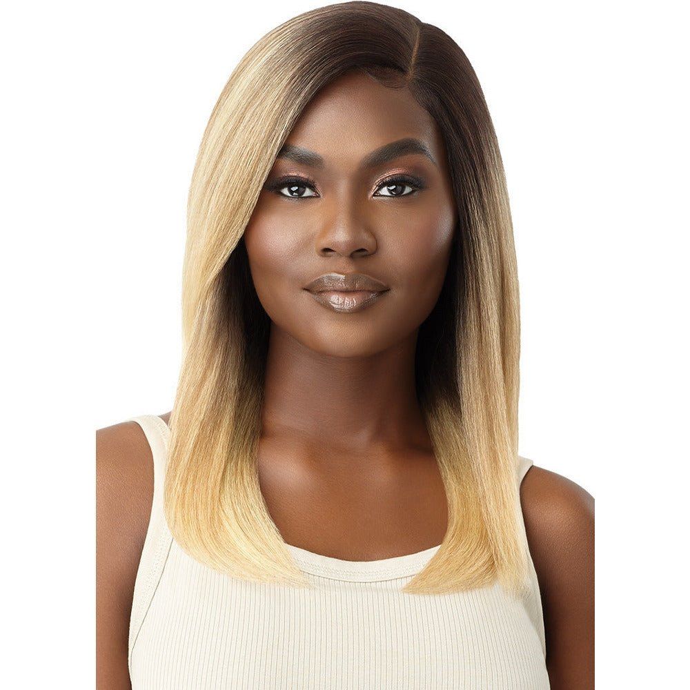 Outre Lace Front HD Synthetic Lace Front Wig - Natural Yaki 18" - Beauty Exchange Beauty Supply