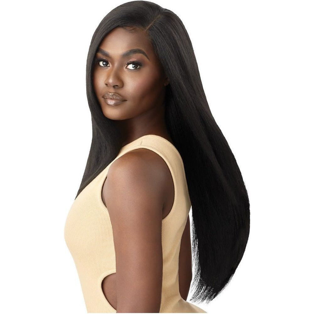 Outre Lace Front HD Synthetic Lace Front Wig - Natural Yaki 26" - Beauty Exchange Beauty Supply