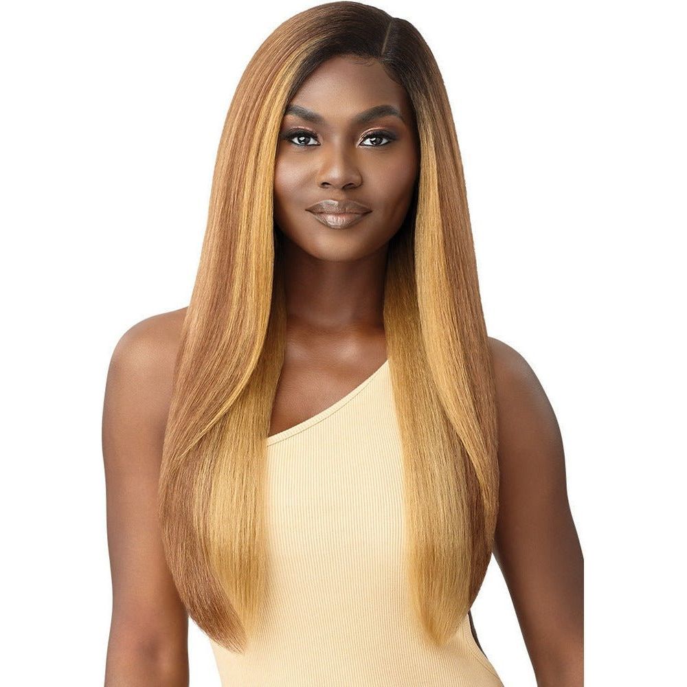 Outre Lace Front HD Synthetic Lace Front Wig - Natural Yaki 26" - Beauty Exchange Beauty Supply