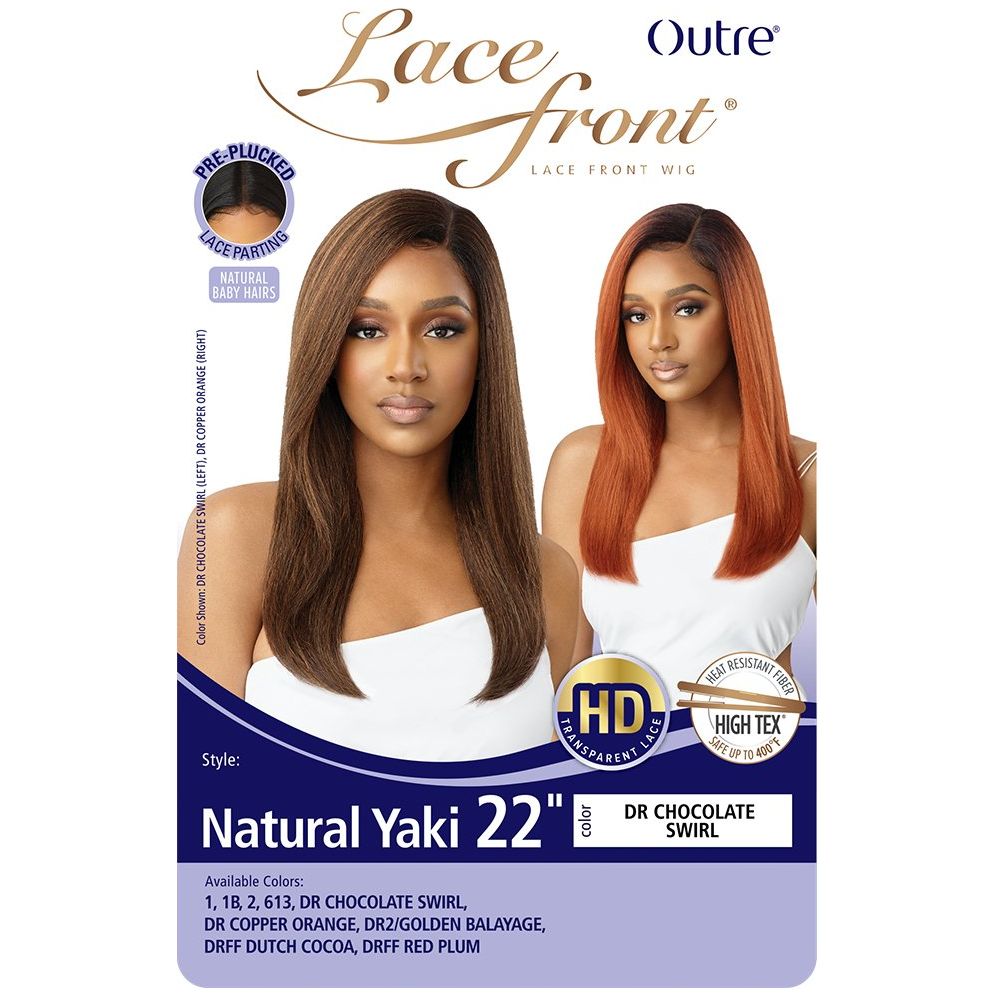 Outre Lace Front Synthetic Lace Wig - Natural Yaki 22" - Beauty Exchange Beauty Supply