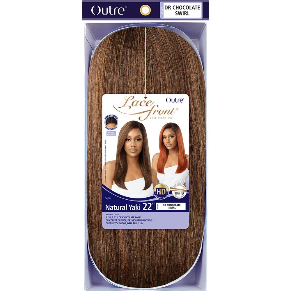 Outre Lace Front Synthetic Lace Wig - Natural Yaki 22" - Beauty Exchange Beauty Supply