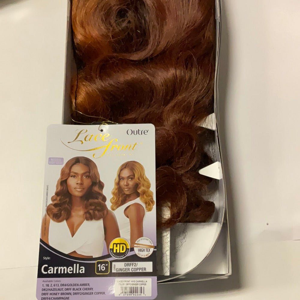 Outre Lace Front Synthetic Swiss HD Lace Front Wig - Carmella - Beauty Exchange Beauty Supply