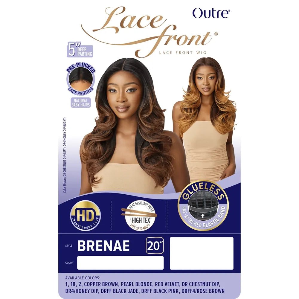 Outre Lace Front Sythetic Lace Front Wig - Brenae - Beauty Exchange Beauty Supply