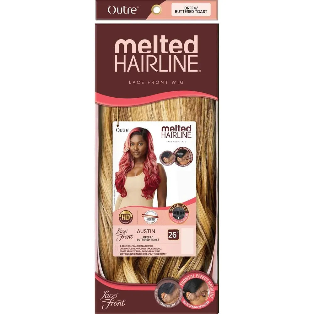 Outre Melted Hairline HD Synthetic Lace Front Wig - Austin - Beauty Exchange Beauty Supply