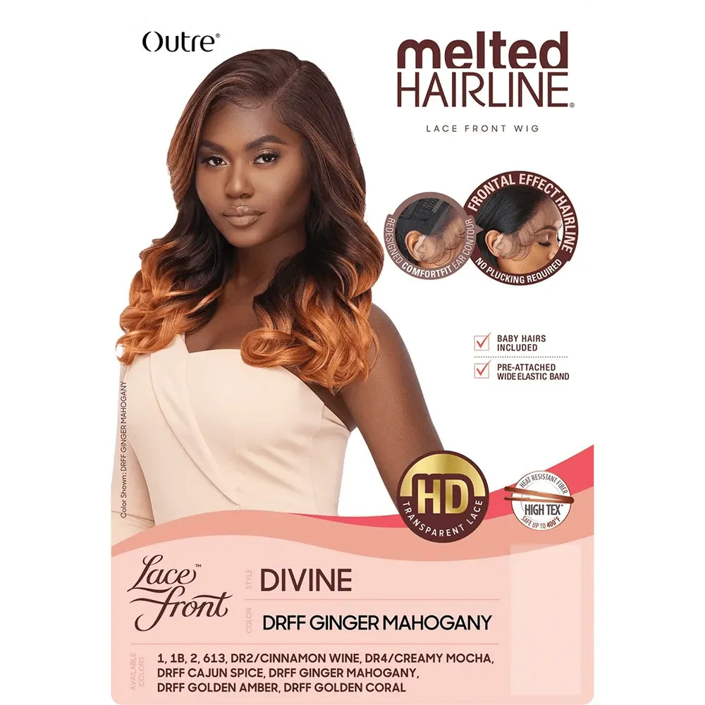 Outre Melted Hairline Synthetic HD Lace Front Wig - Divine - Beauty Exchange Beauty Supply