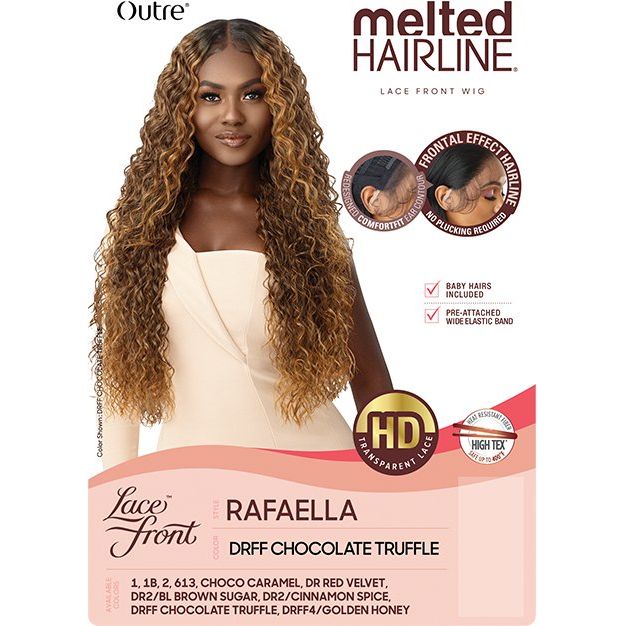 Outre Melted Hairline Synthetic HD Transparent Lace Front Wig - Rafaella - Beauty Exchange Beauty Supply