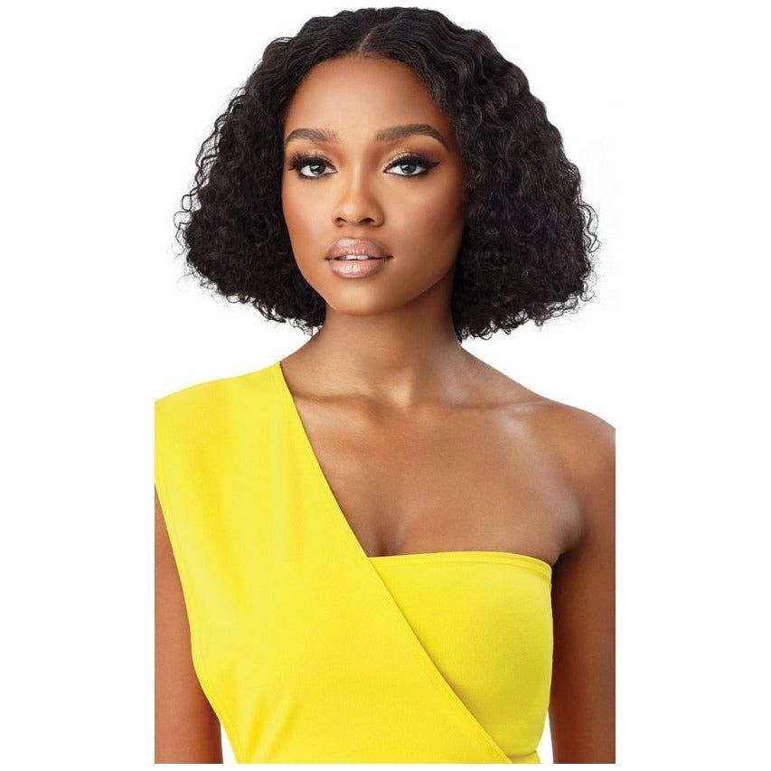 Outre Mytresses Gold 100% Unprocessed Human Hair Leave Out Wig - Dominican Curly 10" - Beauty Exchange Beauty Supply