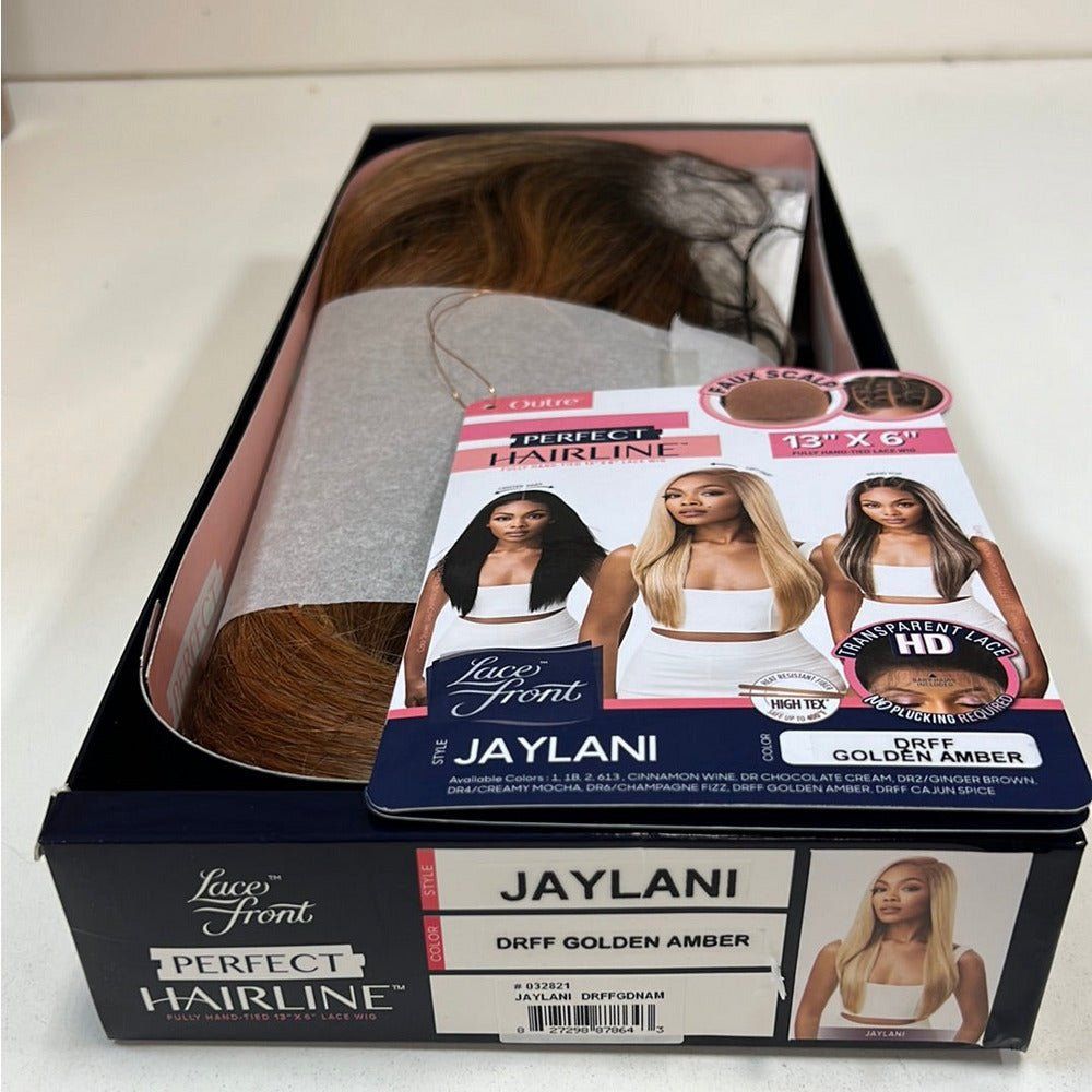 Outre Perfect Hairline 13x6 Faux Scalp HD Synthetic Lace Front Wig - Jaylani - Beauty Exchange Beauty Supply