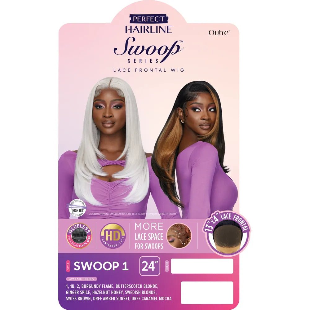 Outre Perfect Hairline Swoop Series 13x4 HD Lace Front Wig - SWOOP1 - Beauty Exchange Beauty Supply